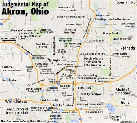 akron oh wiki|cleveland akron map.